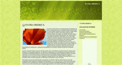 Desktop Screenshot of floraiberica.org